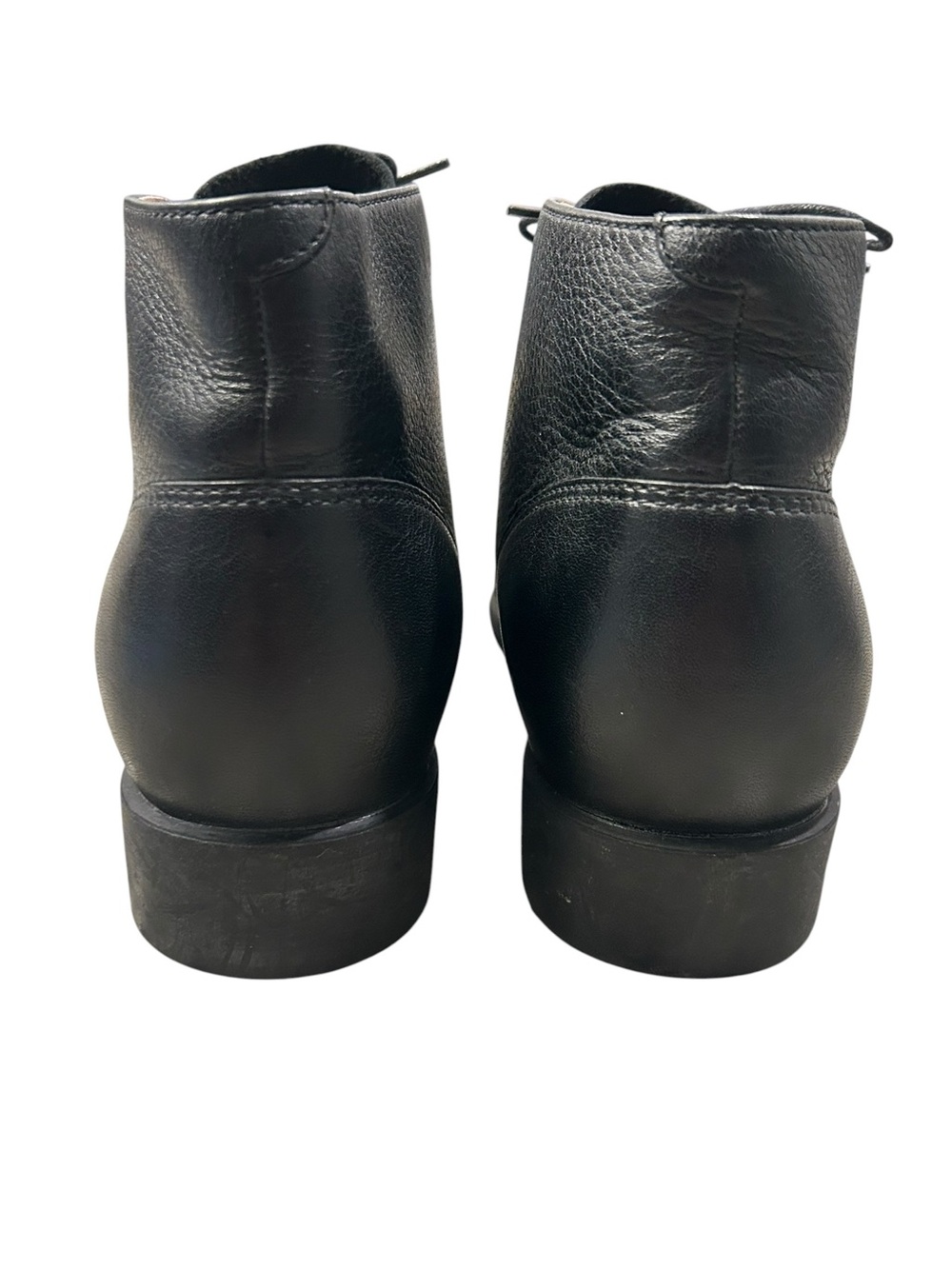 Ariat Jessie Black Leather Lace-Up Ankle Boots Kiltie Tassel Women’s 7B Western - Picture 10 of 12